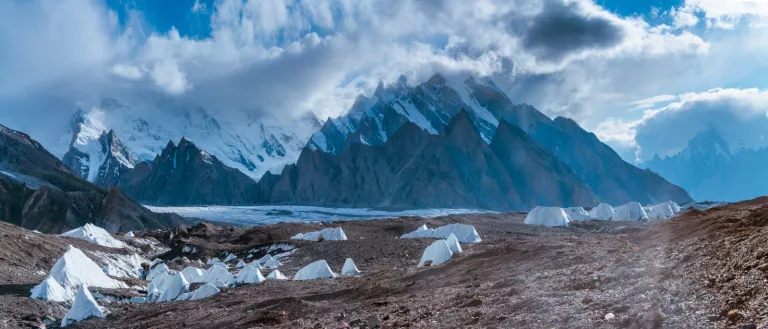 BALTORO – MASHERBRUM  PASS – HUSHE